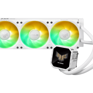 ASUS TUF Gaming LC III 360 ARGB LCD All-in-one Liquid CPU Cooler – White Edition