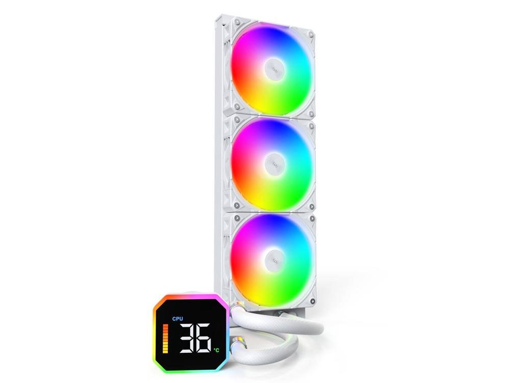Montech HyperFlow Digital 360 All-In-One CPU Cooler - White