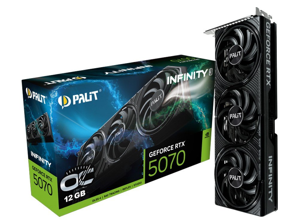 Palit Infinity 3 GeForce RTX 5070 OC 12GB GDDR7 Graphics Card