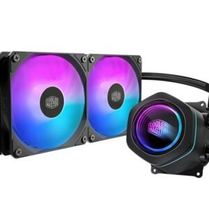 Cooler Master MasterLiquid Core Nex 240mm ARGB CPU Liquid Cooler – Black