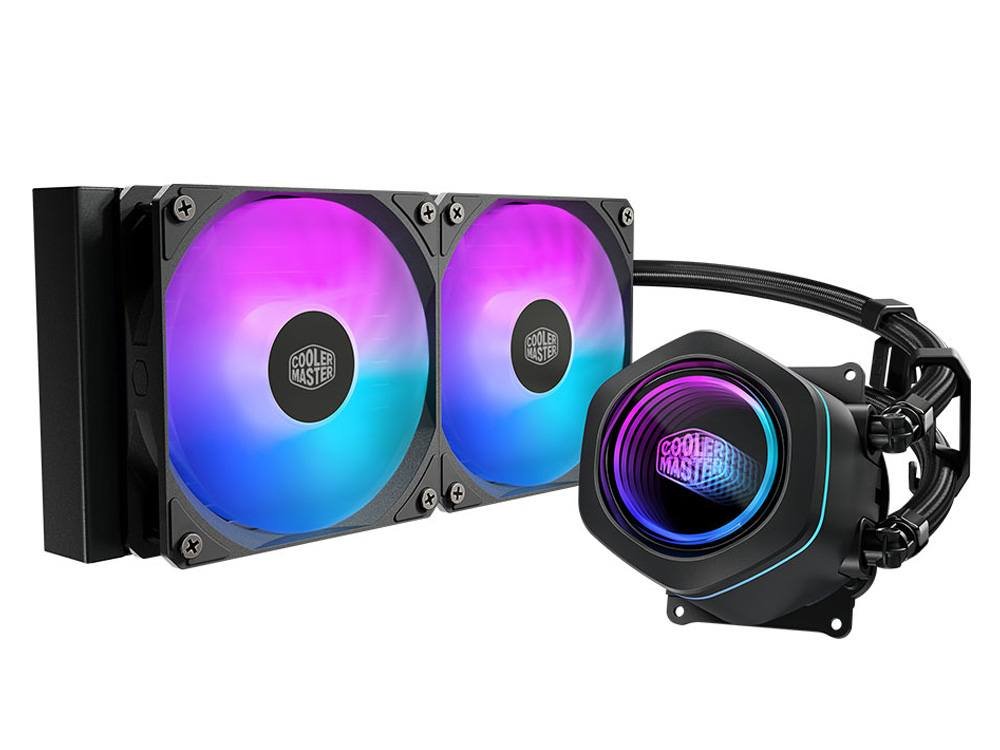 Cooler Master MasterLiquid Core Nex 240mm ARGB CPU Liquid Cooler - Black
