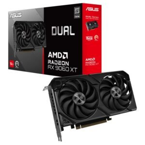 ASUS Dual Radeon RX 9060 XT 16GB GDDR6 Graphics Card
