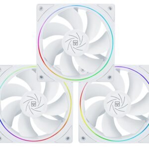 Thermalright TL-S12RW X3 120mm  ARGB PWM Reverse Fan – White (3-Pack)