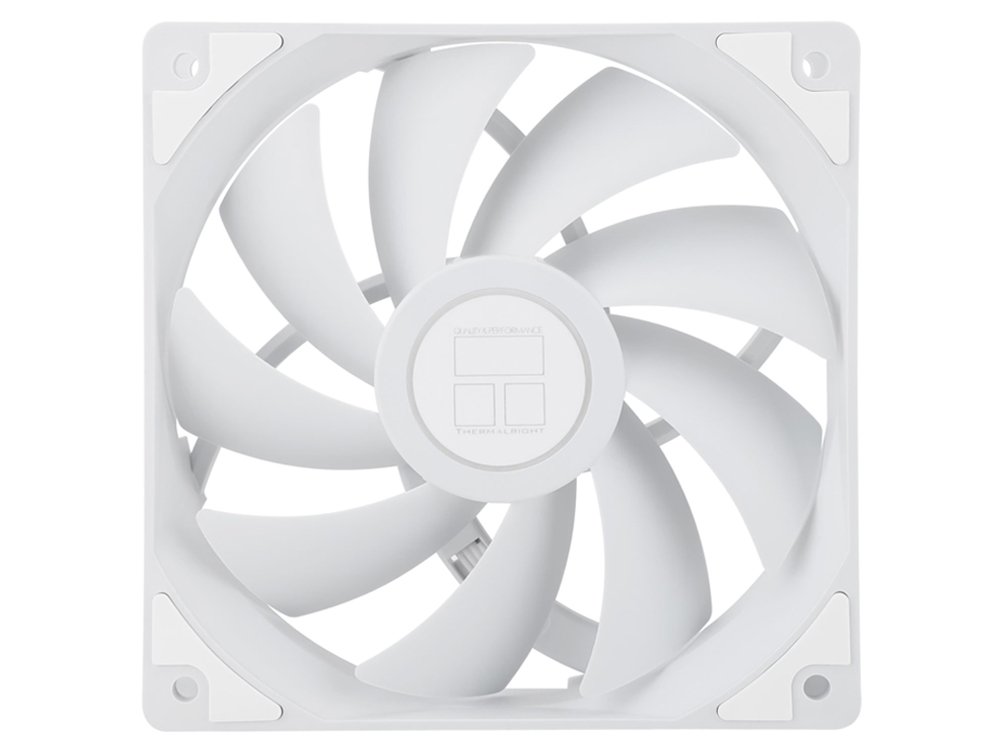 Thermalright TL-C12CW 120mm Non-LED Fan - White