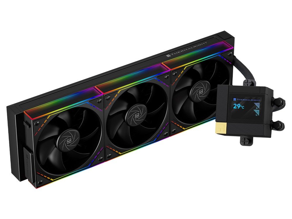 Thermalright Core Matrix 360 Vision ARGB All-In-One Liquid CPU Cooler - Black