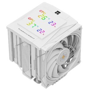 Thermalright Royal Knight 120 Digital Dual Tower CPU Cooler – White