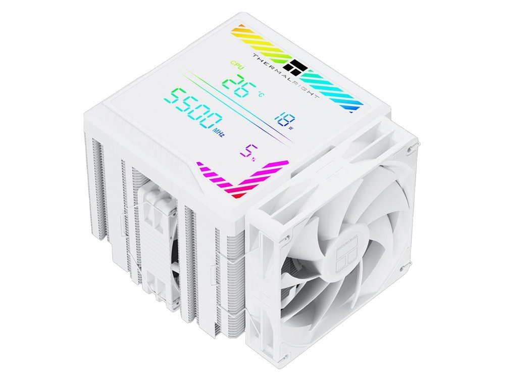 Thermalright Peerless Assassin 140 Digital Dual Tower CPU Cooler - White