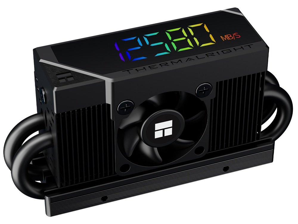Thermalright TR-M.2 HR-10 2280 PRO Digital SSD Cooler - Black