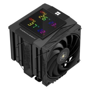 Thermalright Royal Knight 120 Digital Dual Tower CPU Cooler – Black