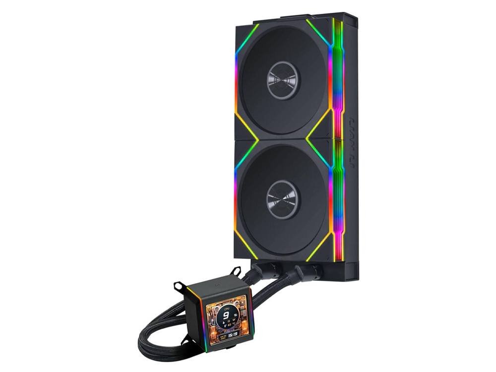 Lian Li GA II LCD TL WIRELESS 280mm 2.88” IPS LCD All-in-One Liquid CPU Cooler - Black