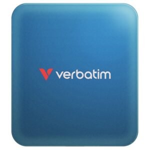 Verbatim Snapback 1TB USB-C Magnetic External SSD – Blue Metallic