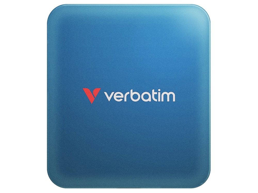 Verbatim Snapback 2TB USB-C Magnetic External SSD - Blue Metallic