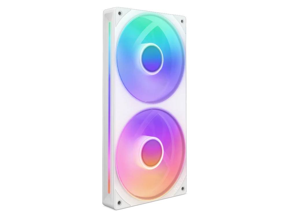 NZXT F240 RGB Core 240mm Single Frame Fan - White
