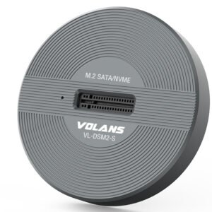 Volans VL-DSM2-S Aluminium USB-C (Gen 2) M.2 NVMe/SATA SSD Docking Station