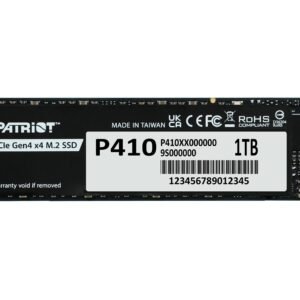 Patriot P410 Gen4 5000 1TB NVMe M.2 SSD