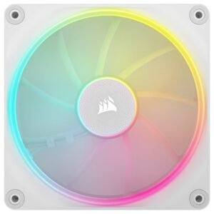 Corsair iCUE LINK LX140 RGB Single Expansion Cooling Fan – White