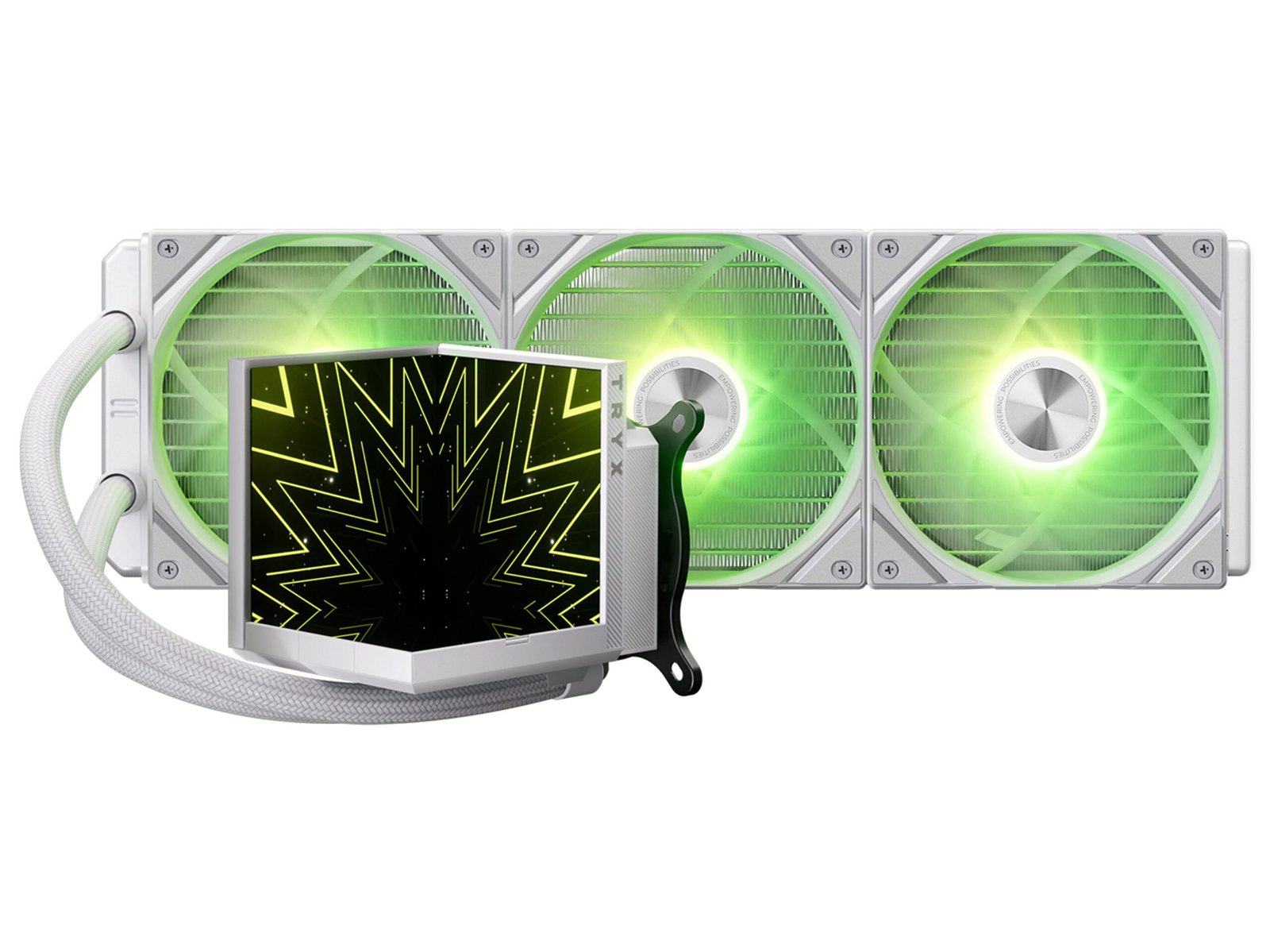 TRYX STAGE 360mm AIO Liquid CPU Cooler – White