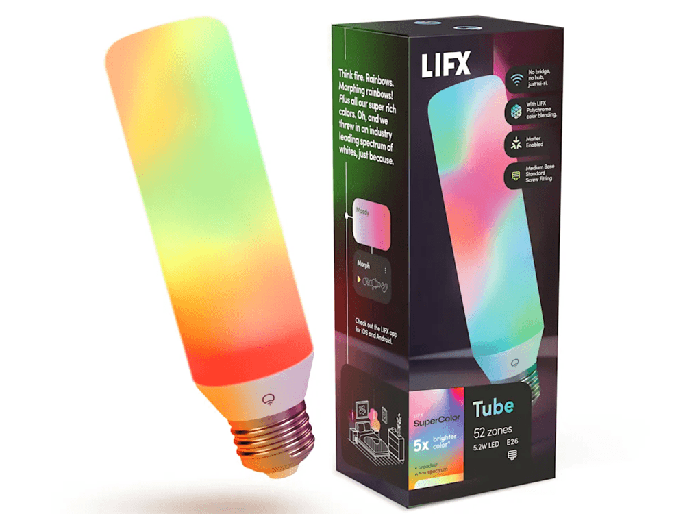LIFX T10 Polychrome Glass Tube