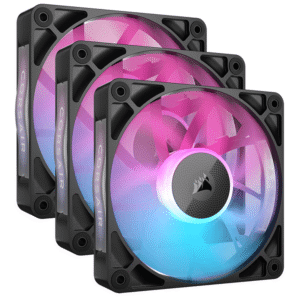 Corsair iCUE LINK RX120 RGB 120mm PWM Fan Triple Starter Kit Cooling Fan