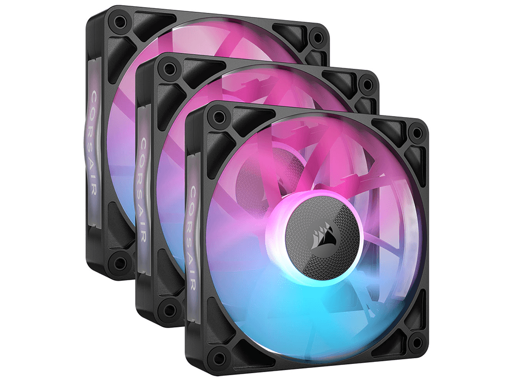 Corsair iCUE LINK RX120 RGB 120mm PWM Fan Triple Starter Kit Cooling Fan