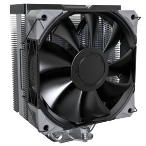 Montech NX400 Single Tower 4 Heat Pipes CPU Cooler – Black