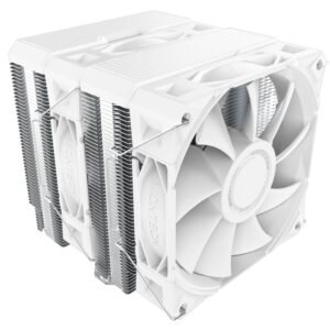 Montech NX600 Dual Tower 6 Heat Pipes CPU Cooler – White