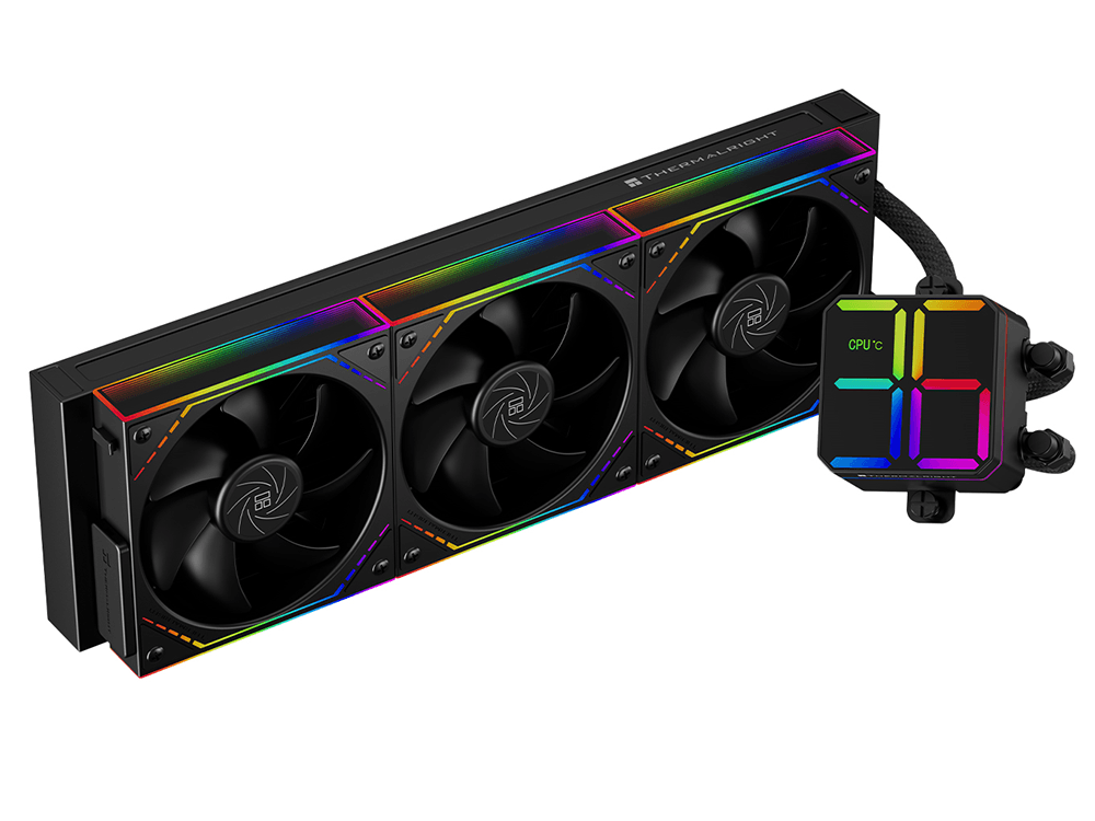 Thermalright Magic Qube 360 ARGB AIO Liquid CPU Cooler - Black