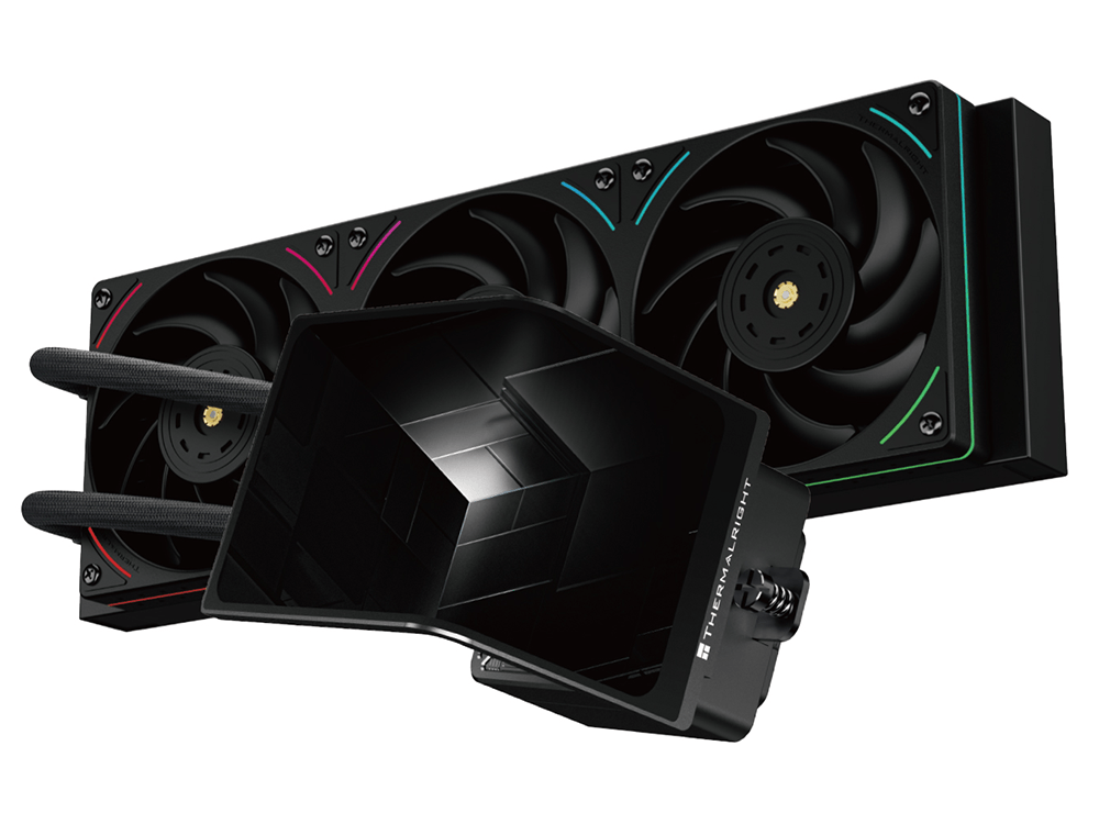 Thermalright Levita Vision 360 UB ARGB AIO Liquid CPU Cooler - Black