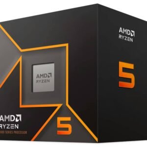 AMD Ryzen 5 9500F 6 Core 12 Threads 5GHz AM5 65W Processor with Wraith Stealth Cooler