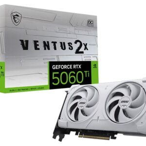 MSI GeForce RTX 5060 Ti 8G VENTUS 2X OC WHITE PLUS Graphics Card