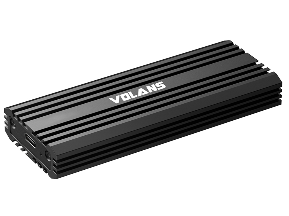 VOLANS VL-UCM2-G Aluminium NVMe PCIe M.2 SSD to USB3.2 Gen2x2 Type C Enclosure 20Gbps