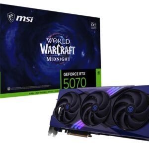 MSI GeForce RTX 5070 12G World of Warcraft Midnight Void Edition OC Graphics Card