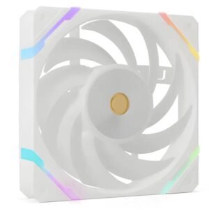 Valkyrie X12 FDB ARGB 120mm PWM Cooler Fan – White