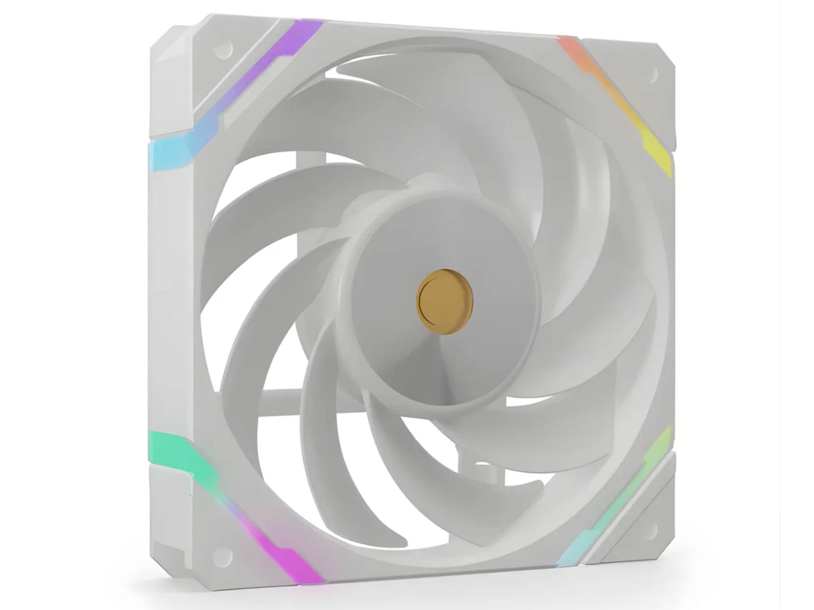 Valkyrie X12 Reverse FDB ARGB PWM 120mm Case Fan - White