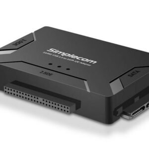 Simplecom SA492 USB 3.0 to 2.5″/3.5″/5.25″ SATA/IDE Adapter