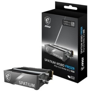 MSI SPATIUM M580 FROZR 2TB NVMe PCIe 5.0 M.2 2280 SSD