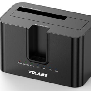 VOLANS VL-DS50 Dual Bay USB-C Aluminium Docking Station