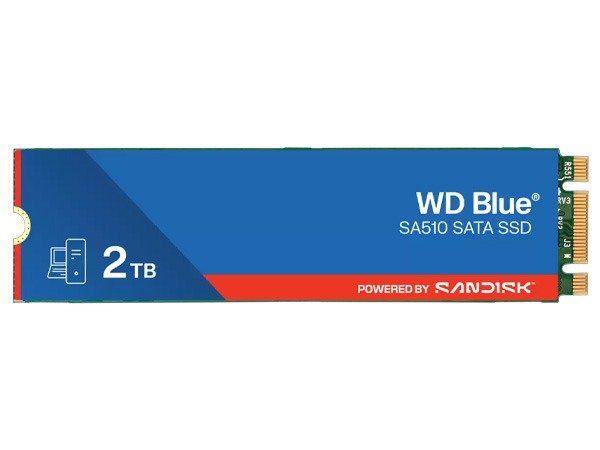 WD BLUE SA510 2TB SATA III M.2 2280 SSD