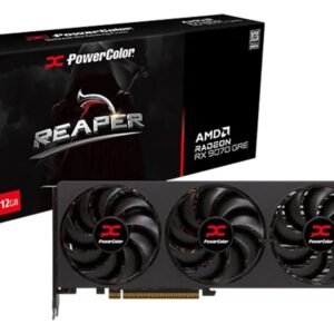 PowerColor Reaper Radeon RX 9070 GRE 12GB GDDR6 Triple Fan Graphics Card