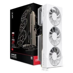XFX Swift Radeon RX 9070 GRE White Triple Fan 12GB GDDR6 Graphics Card