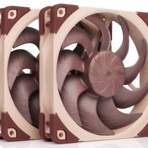 Noctua NF-A12x25 G2 PWM Sx2-PP chromax.black 120mm Dual Fan Pack