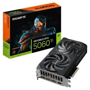GIGABYTE GeForce RTX 5060 Ti WINDFORCE 8G 8GB GDDR7 PCIe 5.0 Graphics Card