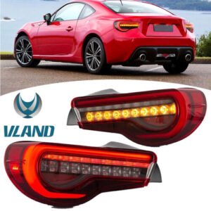 VLAND LED Sequential Red Taillights For 2012 2013-2020 Toyota 86 / Subaru BRZ