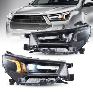 VLAND LED Headlights For Toyota Hilux Vigo TRD 2021-2025 8th Gen V2