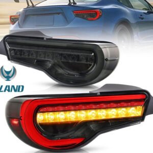 VLAND SMOKED LED Taillights 13-19 toyota 86 13-20 Subaru BRZ NEW