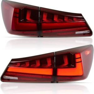 2006 -2013 Lexus IS250 IS350 ISF Red Lens Led Tail Lights Start-Up Animation |Autoglo Australia|