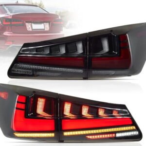 2006 -2013 Lexus IS250 IS350 ISF Smoked Led Tail Lights Start-Up Animation |Autoglo Australia|