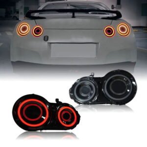 2009 – 2024 Smoked Aftermarket taillights for Nissan GT-R |Autoglo Australia|