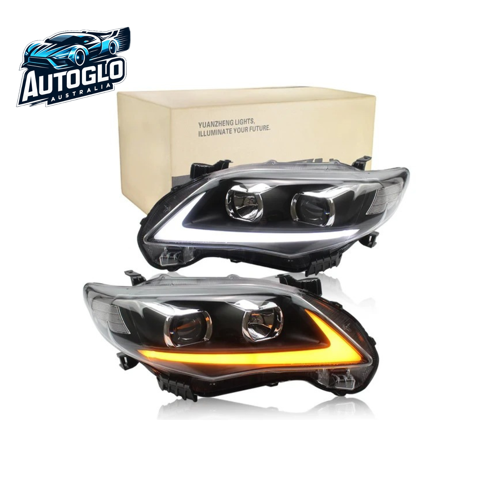 VLAND LED Headlights For Toyota Corolla 2011 2012 2013