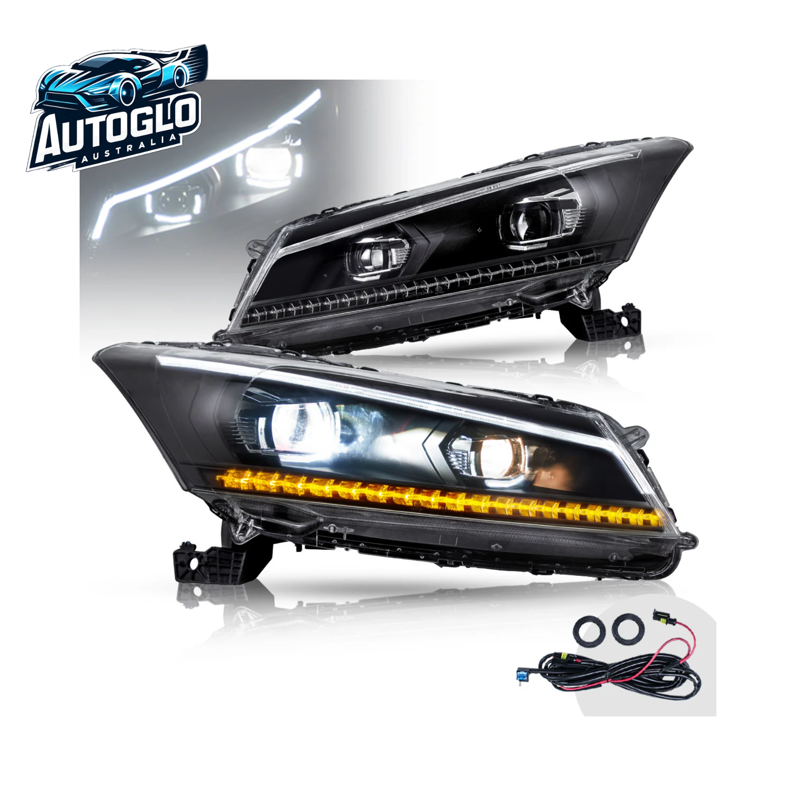 VLAND Dual Beam Headlights For Honda Accord 2008-2012